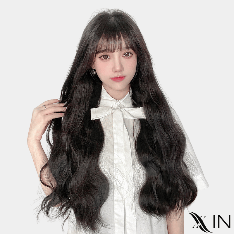 Tóc Giả Kép 3 Mảnh Xoăn Sóng Nước