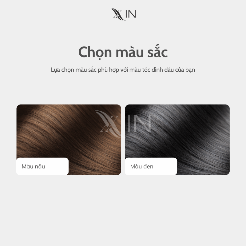 Tóc Giả Kẹp Mái 4D - Mái Thưa