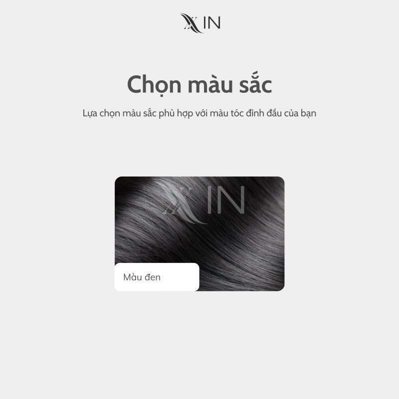 Tóc Giả Kẹp Mái 4D - Mái 811