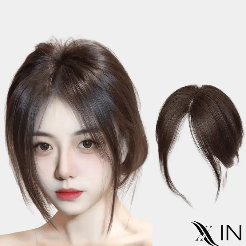 Tóc Giả Kẹp Mái 4D - Mái F223