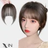 Tóc Giả Kẹp Mái 4D – Mái Pháp 2IN1